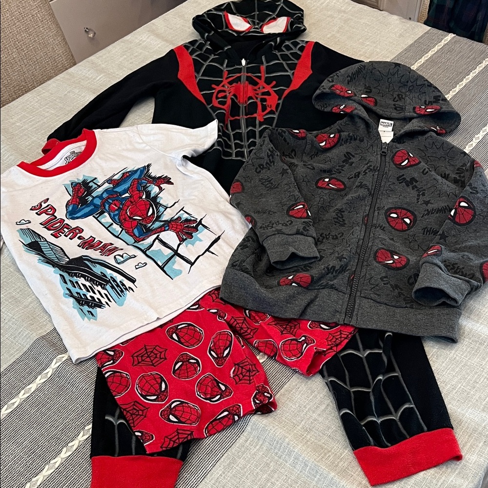 Spider-Man Themed Kids Clothing Set